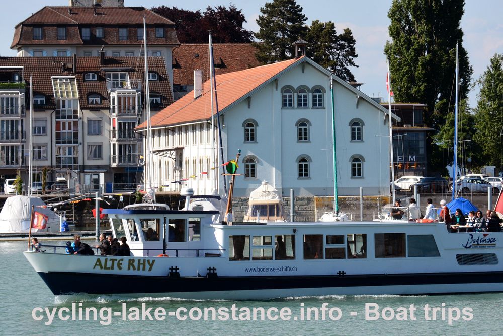 Boat trips on Lake Constance - MS Alte Rhy