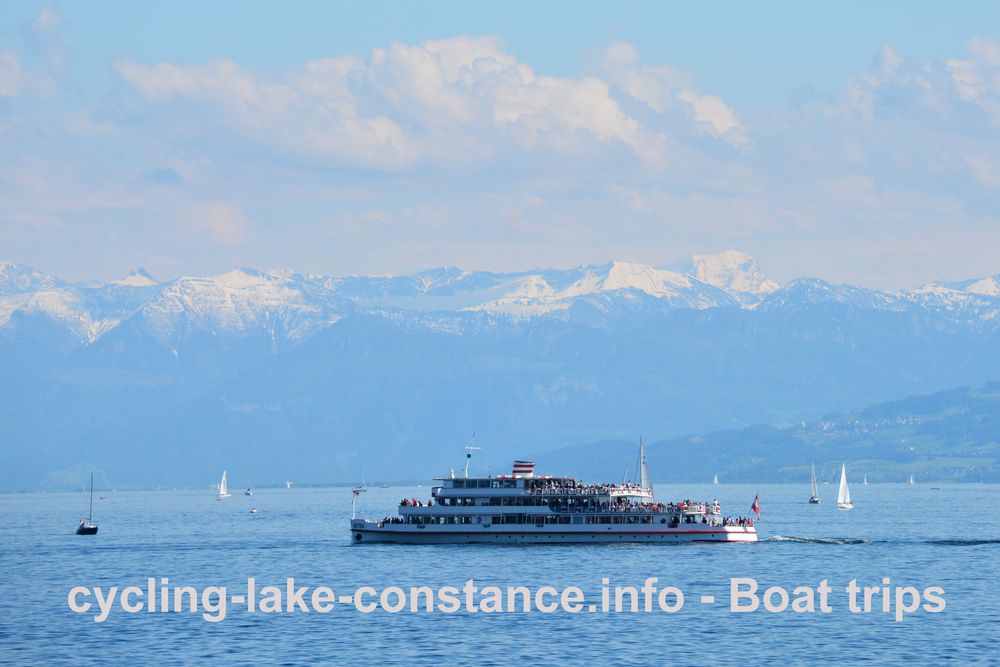 Boat trips on Lake Constance - MS Austria