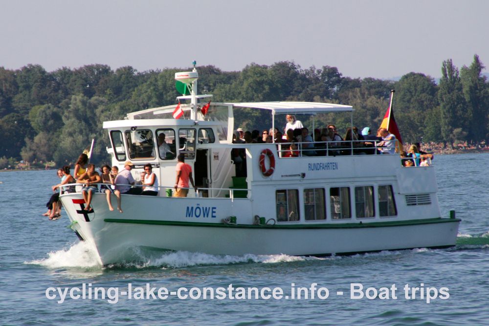 Boat trip on Lake Constance - MS Möwe