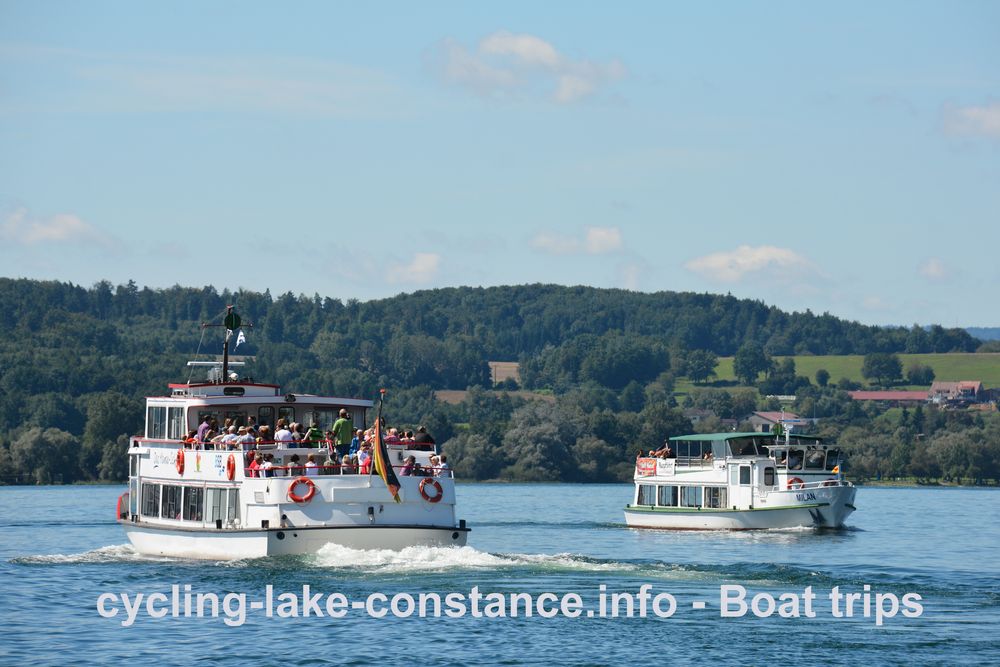 Boat trips on Lake Constance - MS Uhldingen - MS Milan