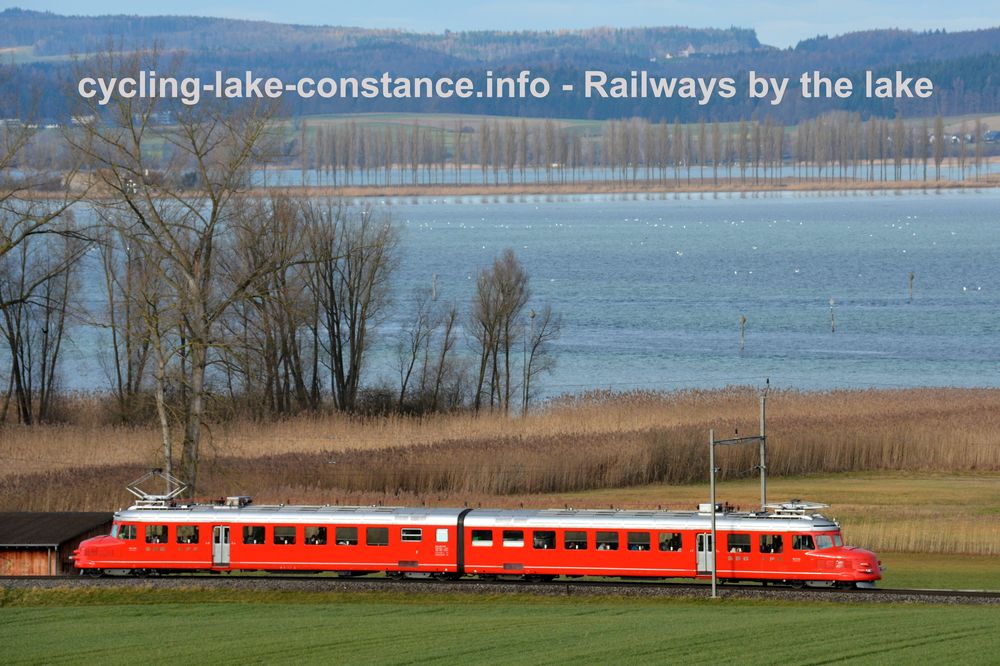 Railways along Lake Constance - Churchill-Doppelpfeil